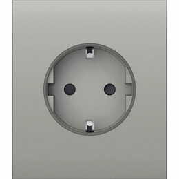 Центральна панель для вбудованої розетки Ajax CenterCover for Outlet Basic Oyster