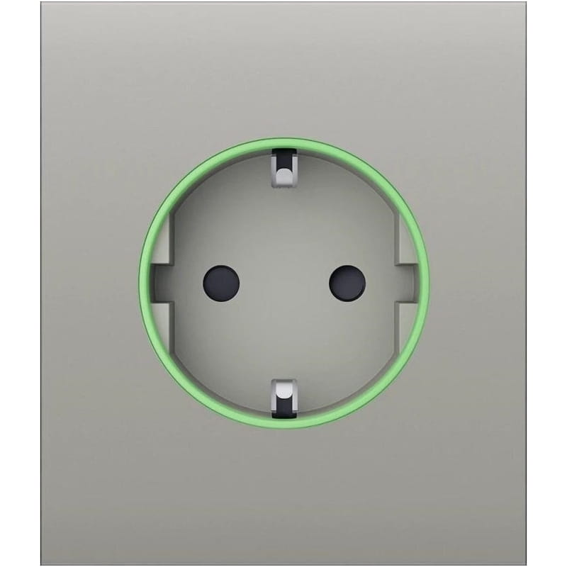 Центральна панель для вбудованої розетки Ajax CenterCover for Outlet Smart Jeweler Oyster