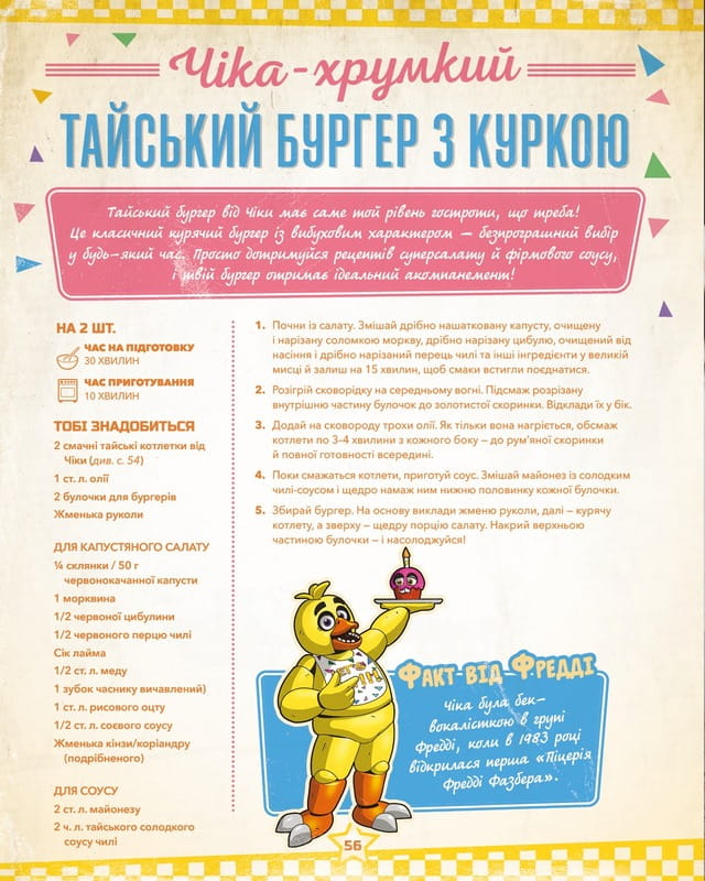 П’ять ночей із Фредді: кулінарна книга. Офіційне видання / Роб Морріс