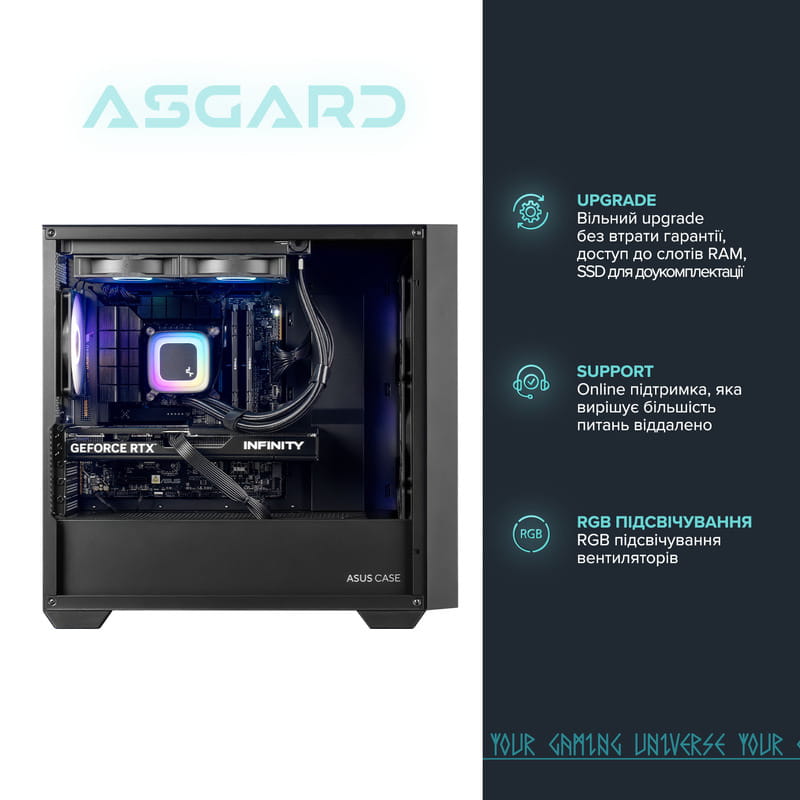 Персональный компьютер ASGARD (I134F.32.S10.56T.7098)