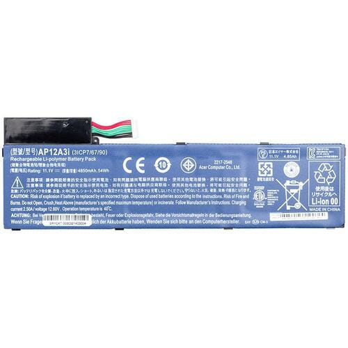 Photos - Laptop Battery Power Plant АКБ PowerPlant для ноутбука Acer Aspire M5-581T  11.1V 4850m (KT.00303.002)