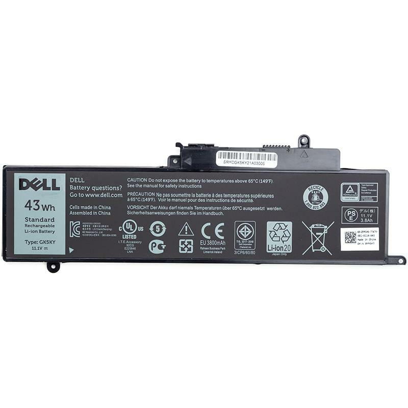 АКБ PowerPlant для ноутбука Dell Inspiron 11 3000 (GK5KY) 11.1V 43Wh (NB440733)