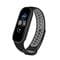 Фото - Ремінець BeCover Nike Style для Xiaomi Mi Smart Band 5/Mi Smart Band 6 Black-Gray (705151) | click.ua