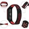 Фото - Ремешок BeCover Nike Style для Xiaomi Mi Smart Band 5/Mi Smart Band 6 Black-Red (705153) | click.ua