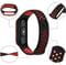 Фото - Ремешок BeCover Nike Style для Xiaomi Mi Smart Band 5/Mi Smart Band 6 Black-Red (705153) | click.ua