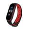 Фото - Ремешок BeCover Nike Style для Xiaomi Mi Smart Band 5/Mi Smart Band 6 Black-Red (705153) | click.ua