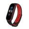 Фото - Ремінець BeCover Nike Style для Xiaomi Mi Smart Band 5/Mi Smart Band 6 Black-Red (705153) | click.ua