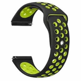 Ремешок BeCover Nike Style для Amazfit Stratos 1/2/2S/3/GTR 2/GTR 47mm/GTR Lite 47mm/Nexo/Pace Black-Yellow (705814)