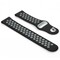 Фото - Ремешок BeCover Vents Style для Xiaomi iMi KW66/Mi Watch Color/Watch S1 Active/Haylou LS01/LS05 Black-Grey (705801) | click.ua