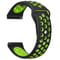 Фото - Ремінець BeCover Nike Style для Samsung Galaxy Watch 46mm/Watch 3 45mm/Gear S3 Classic/Gear S3 Frontier Black-Green (705784) | click.ua