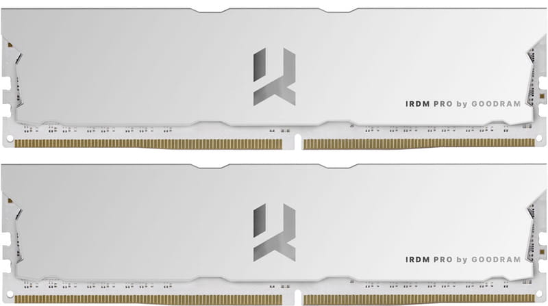 Модуль пам`яті DDR4 2x8GB/3600 Goodram Iridium Pro Hollow White (IRP-W3600D4V64L17S/16GDC)