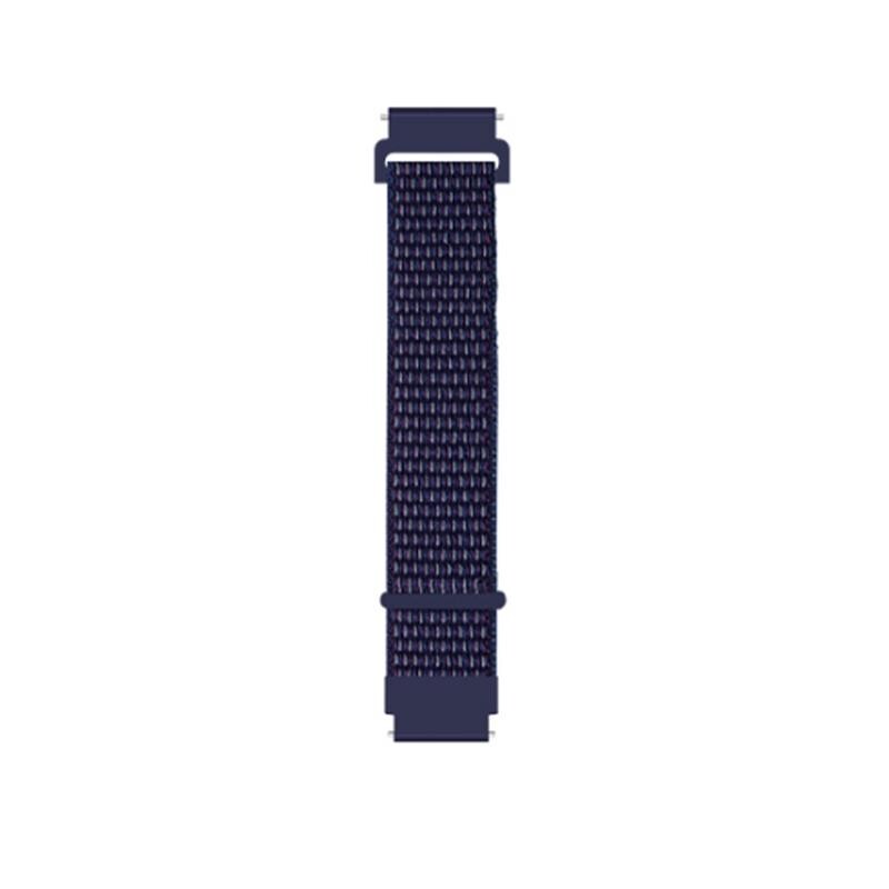 Ремешок BeCover Nylon Style для Xiaomi Amazfit Bip/Bip Lite/Bip S Lite/GTR 42mm/GTS/TicWatch S2/TicWatch E Deep Blue (705827)