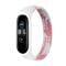 Фото - Ремешок BeCover Elastic Nylon Style для Xiaomi Mi Smart Band 5/Mi Smart Band 6 Size M Pink/White (706153) | click.ua