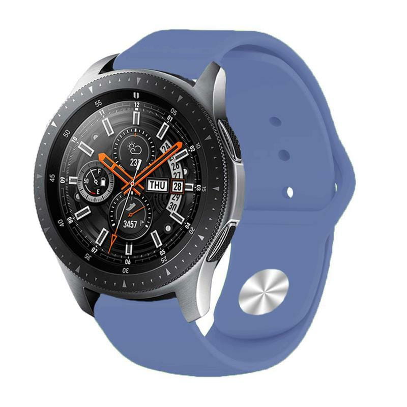 Силіконовий ремінець BeCover для Samsung Galaxy (20mm)/Watch 5/ Watch 4 40/44mm/Watch 4 Classic 42mm/Watch Active/Active 2 40/44mm/Watch 3 41mm/Gear S2/Classic/Gear Sport Lilac (706172)