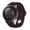 Фото - Силіконовий ремінець BeCover для Samsung Galaxy (20mm)/Watch 5/ Watch 4 40/44mm/Watch 4 Classic 42mm/Watch Active/Active 2 40/44mm/Watch 3 41mm/Gear S2/Classic/Gear Sport Purple-Wine (706178) | click.ua