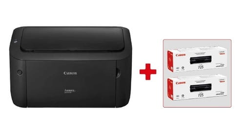 Photos - Printer Canon Принтер А4  i-SENSYS LBP6030B  + 2 картриджа  725 84 (8468B042AA)