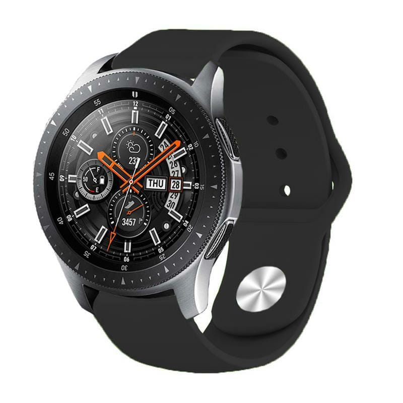 Силиконовый ремешок BeCover для Xiaomi Amazfit Bip/Bip Lite/Bip S Lite/GTR 42mm/GTS/TicWatch S2/TicWatch E Black (706196)