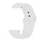 Фото - Силиконовый ремешок BeCover для Xiaomi Amazfit Bip/Bip Lite/Bip S Lite/GTR 42mm/GTS/TicWatch S2/TicWatch E White (706197) | click.ua