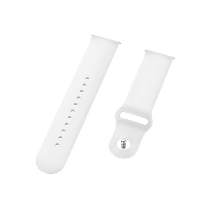 Силіконовий ремінець BeCover для Amazfit Stratos 1/2/2S/3/GTR 2/GTR 47mm/GTR Lite 47mm/Nexo/Pace White (706377)