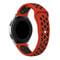Фото - Ремешок BeCover Nike Style для Samsung Galaxy (20mm)/Watch 5/ Watch 4 40/44mm/Watch 4 Classic 42mm/Watch Active/Active 2 40/44mm/Watch 3 41mm/Gear S2/Classic/Gear Sport Red-Black (705700) | click.ua