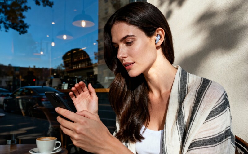 Bluetooth-гарнітура Anker SoundСore Liberty Buds Blue (D1200G31)