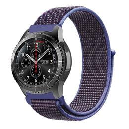 Ремешок BeCover Nylon Style для Samsung Galaxy Watch 42mm/Watch Active/Active 2 40/44mm/Watch 3 41mm/Gear S2 Classic/Gear Sport Purple (705821)
