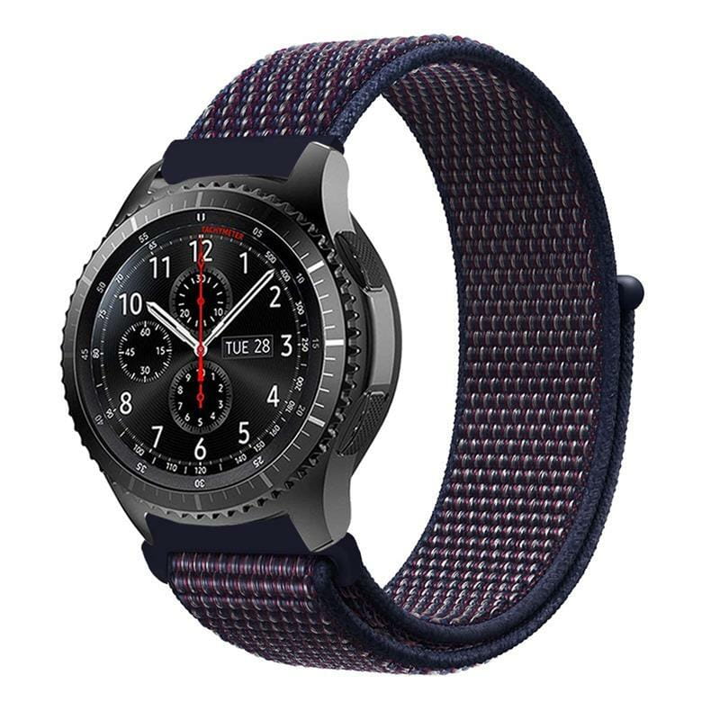 Ремінець BeCover Nylon Style для Samsung Galaxy Watch 46mm/Watch 3 45mm/Gear S3 Classic/Gear S3 Frontier Deep Blue (705869)