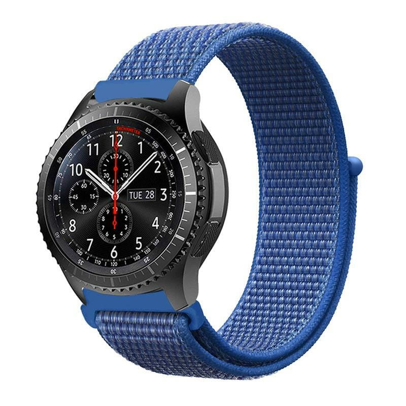 Ремешок BeCover Nylon Style для Samsung Galaxy Watch 46mm/Watch 3 45mm/Gear S3 Classic/Gear S3 Frontier Blue (705867)