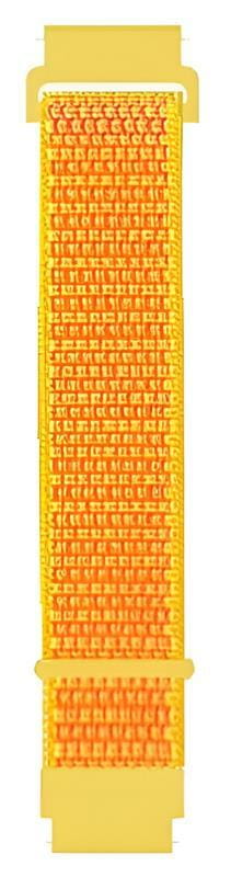 Ремешок BeCover Nylon Style для Amazfit Stratos 1/2/2S/3/GTR 2/GTR 47mm/GTR Lite 47mm/Nexo/Pace Yellow (705894)