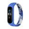 Фото - Ремінець BeCover Elastic Nylon Style для Xiaomi Mi Smart Band 5/Mi Smart Band 6 Size L Blue/White (706162) | click.ua