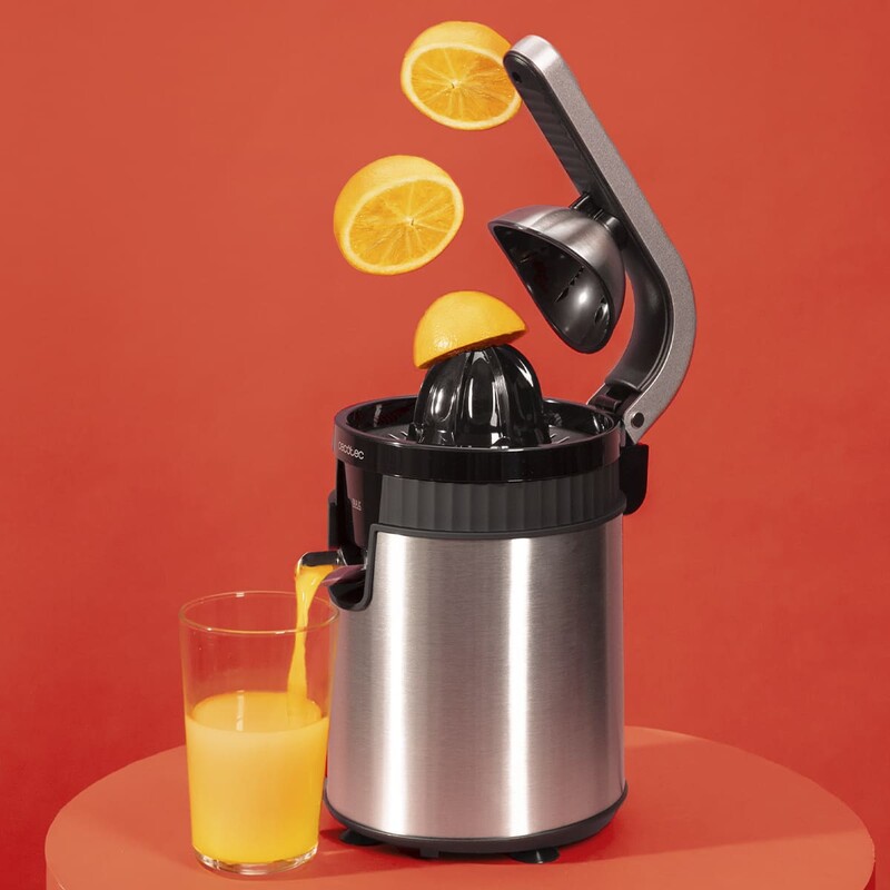 Соковыжималка Cecotec Xqueeze RetroJuice 600 Steel (CCTC-03363)