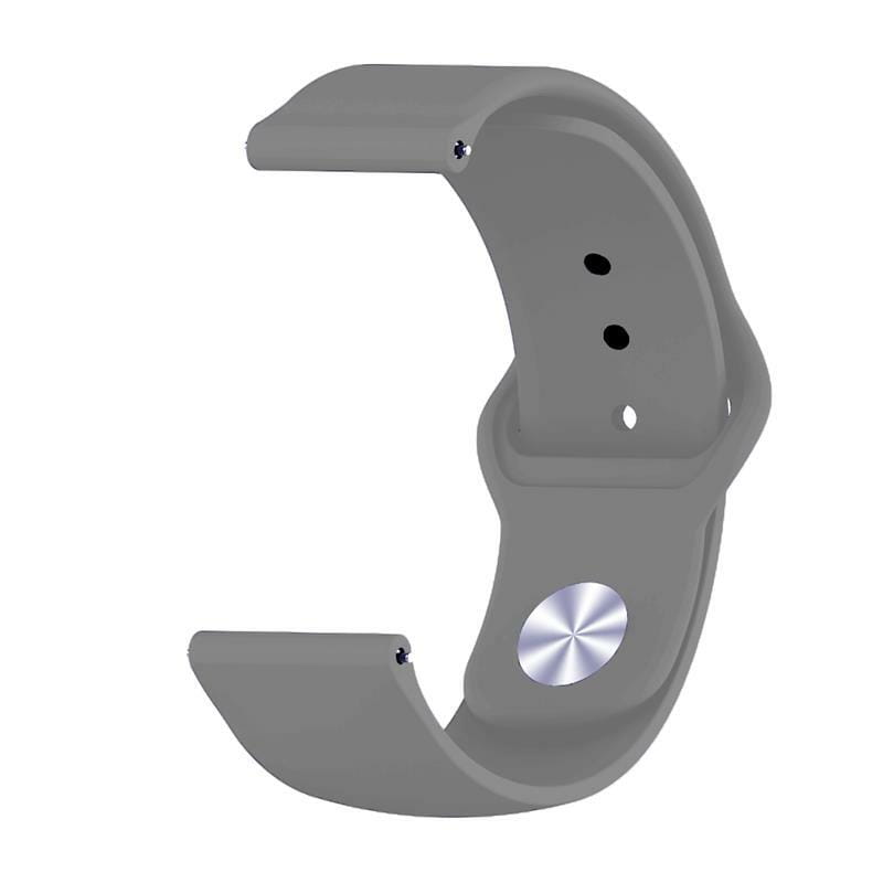 Силіконовий ремінець BeCover для Huawei Watch GT 2 42mm Gray (706240)