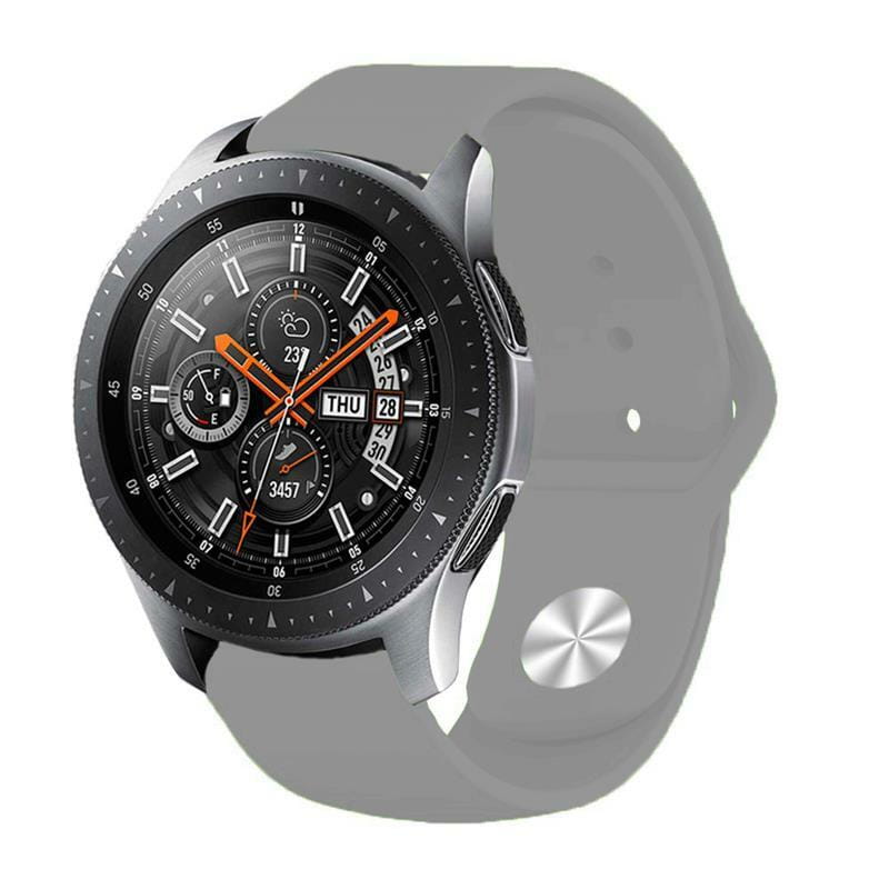 Силиконовый ремешок BeCover для Xiaomi Amazfit Bip/Bip Lite/Bip S Lite/GTR 42mm/GTS/TicWatch S2/TicWatch E Gray (706200)