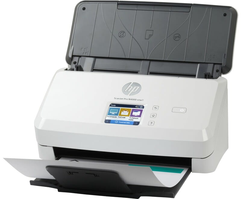 Документ-сканер А4 HP ScanJet Pro N4000 snw1 (6FW08A)