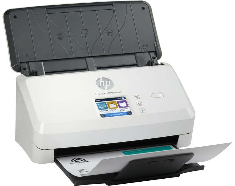 Документ-сканер А4 HP ScanJet Pro N4000 snw1 (6FW08A)