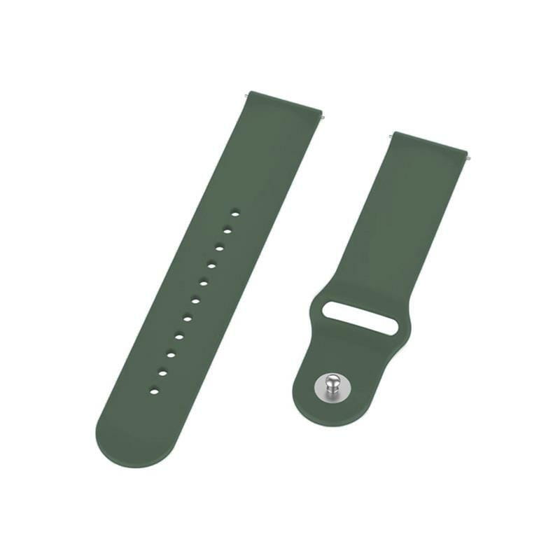 Силиконовый ремешок BeCover для Samsung Galaxy Watch 46mm/Watch 3 45mm/Gear S3 Classic/Gear S3 Frontier Pine-Green (706322)