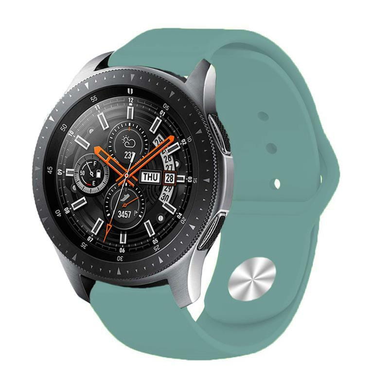 Силиконовый ремешок BeCover для Xiaomi iMi KW66/Mi Watch Color/Haylou LS01/Watch S1 Active Marine-Green (706365)