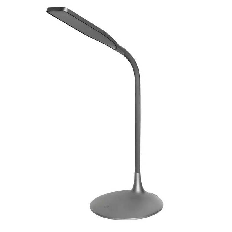 Настольная лампа LED Ledvance Panan Disс 5Вт 3000K 2200мАг со встроенным аккумулятором серая (4058075472754)