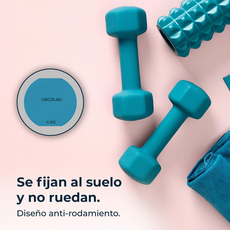 Гантелі Cecotec Drumfit 500 DoubleNeo (2шт по 5кг) (CCTC-07202)