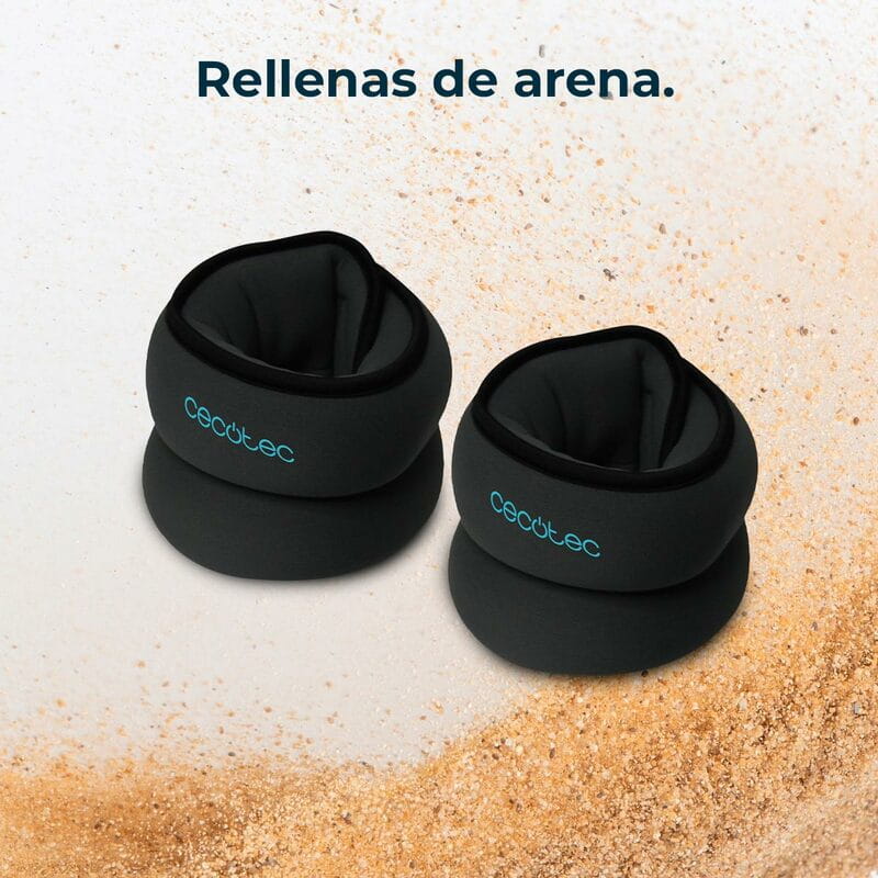 Утяжелители Cecotec Drumfit AnkleBell 2000 Neo (2шт по 2кг) (CCTC-07207)