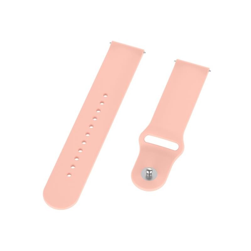 Силіконовий ремінець BeCover для Xiaomi iMi KW66/Mi Watch Color/Haylou LS01/Watch S1 Active Grapefruit-Pink (706351)
