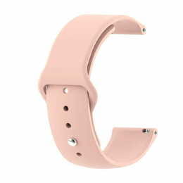 Силиконовый ремешок BeCover для Xiaomi iMi KW66/Mi Watch Color/Haylou LS01/Watch S1 Active Grapefruit-Pink (706351)