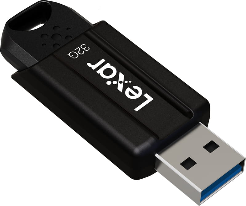 Флеш-накопичувач USB3.2 32GB Lexar JumpDrive S80 Black (LJDS080032G-BNBNG)
