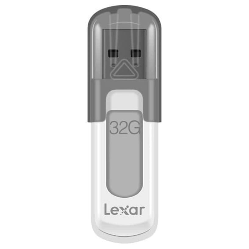 Флеш-накопитель USB3.2 32GB Lexar JumpDrive V100 White/Grey (LJDV100-32GABGY)