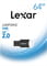 Фото - Флеш-накопичувач USB2.0 64GB Lexar JumpDrive V40 Black (LJDV40-64GAB) | click.ua