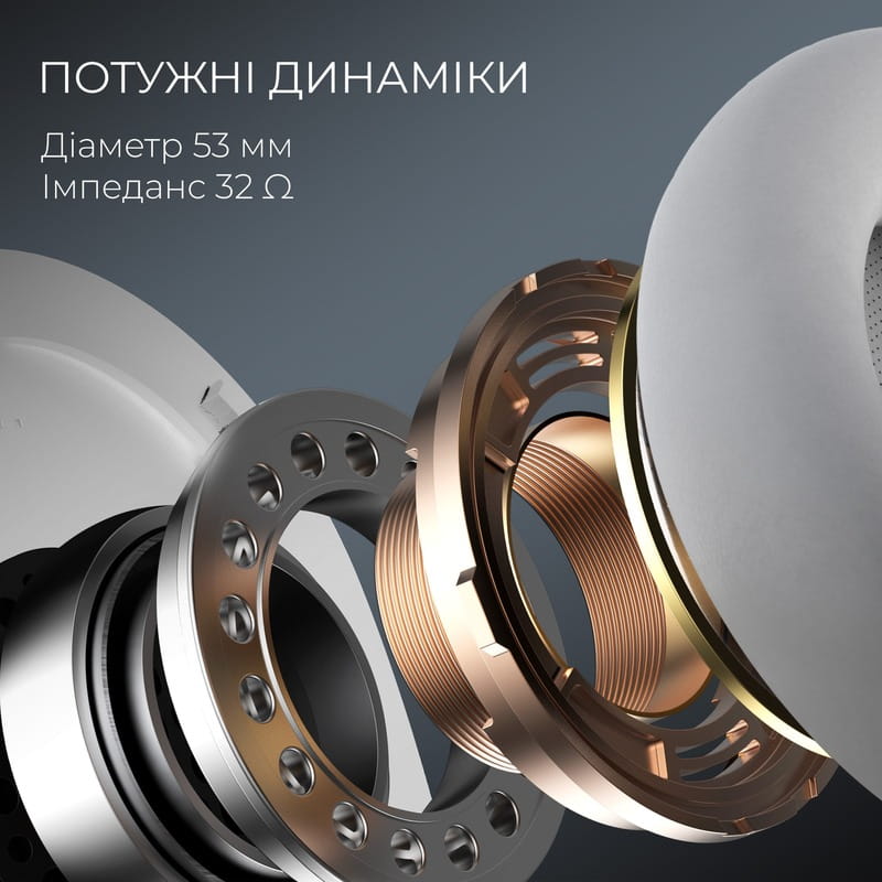 Гарнітура GamePro Asgard Skald White (HSW160W)