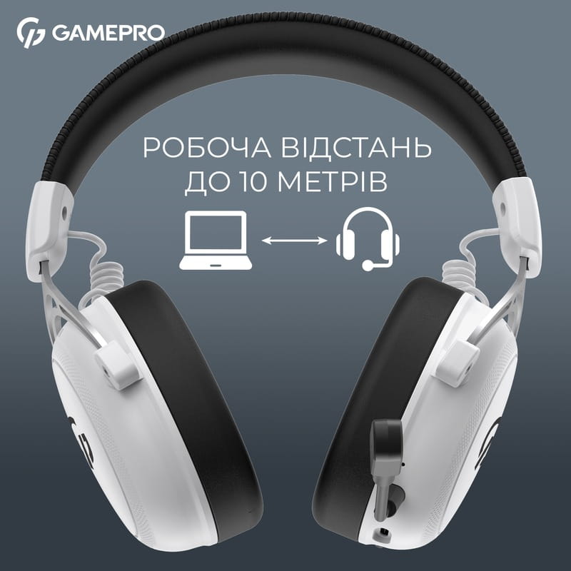 Гарнітура GamePro Asgard Skald White (HSW160W)
