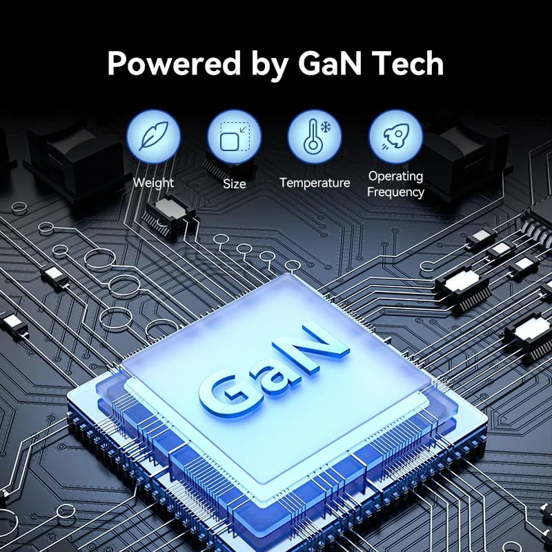 Сетевое зарядное устройство Vention 4-Port USB GaN Charger 2x100W/2x18W Black (FBSBG-EU)