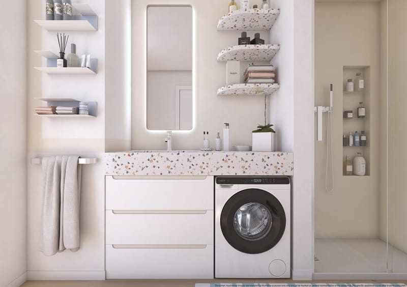 Пральна машина Candy CW50-BP12307U1-S