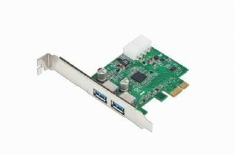 Контроллер PCI-E 2xUSB 3.0 Gembird (UPC-30-2P)